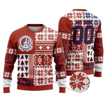 LIGA MX Atletico San Luis Special Christmas Ugly Sweater