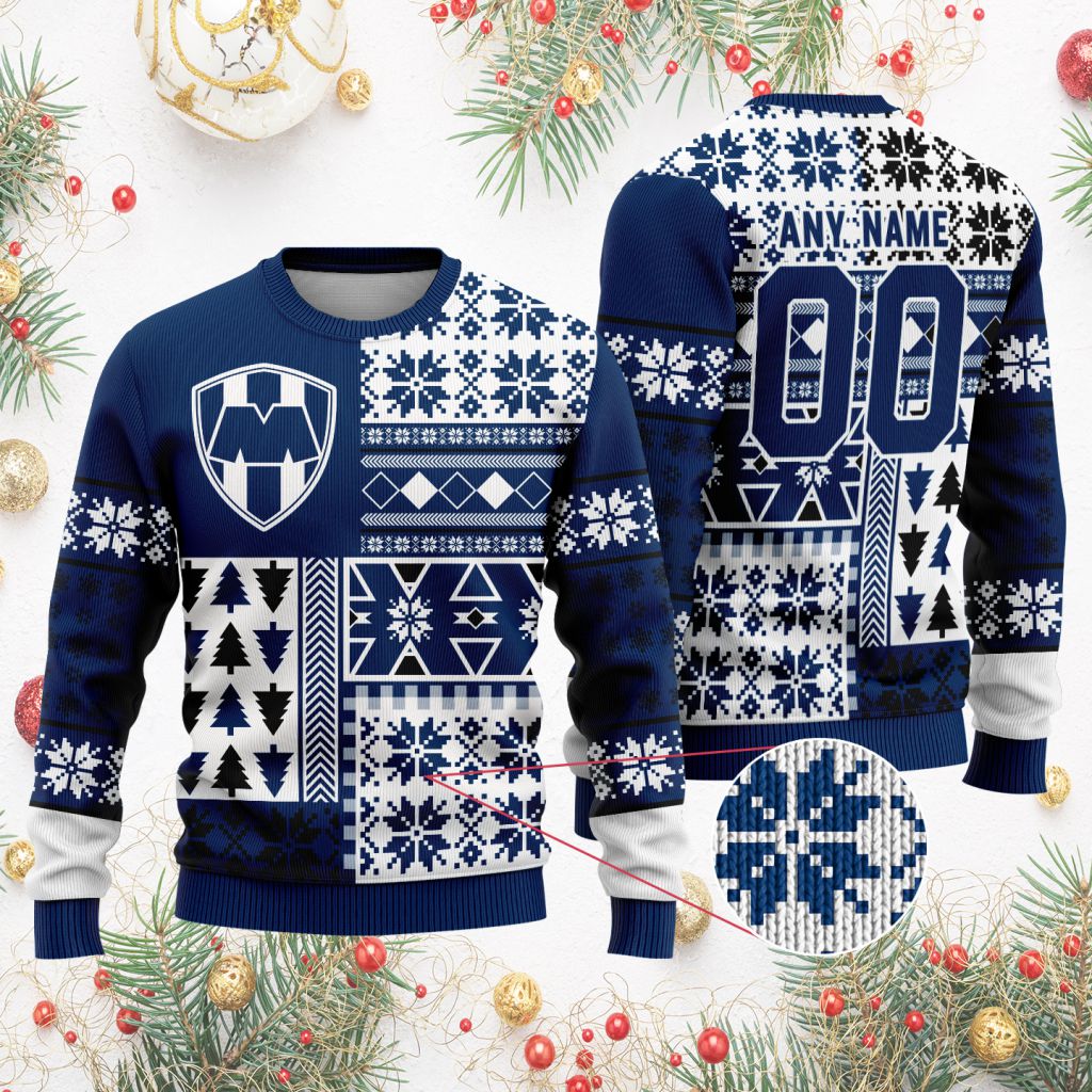 LIGA-MX-C.F.-Monterrey-Special-Christmas-Ugly-Sweater-1