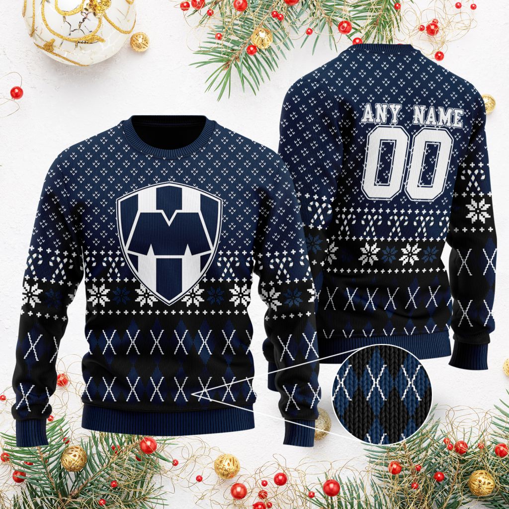 LIGA-MX-C.F.-Monterrey-Special-Christmas-Ugly-Sweater-1