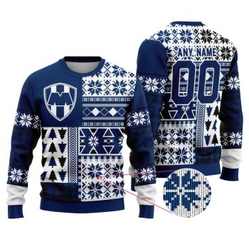 LIGA MX C.F. Monterrey Special Christmas Ugly Sweater