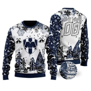 LIGA MX C.F. Monterrey Special Christmas Ugly Sweater