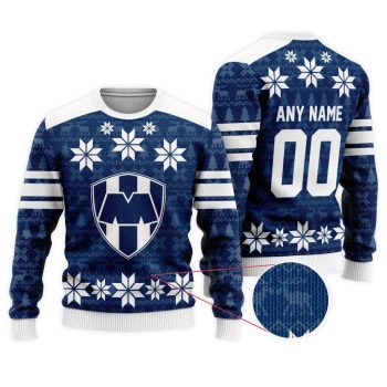 LIGA MX C.F. Monterrey Special Christmas Ugly Sweater