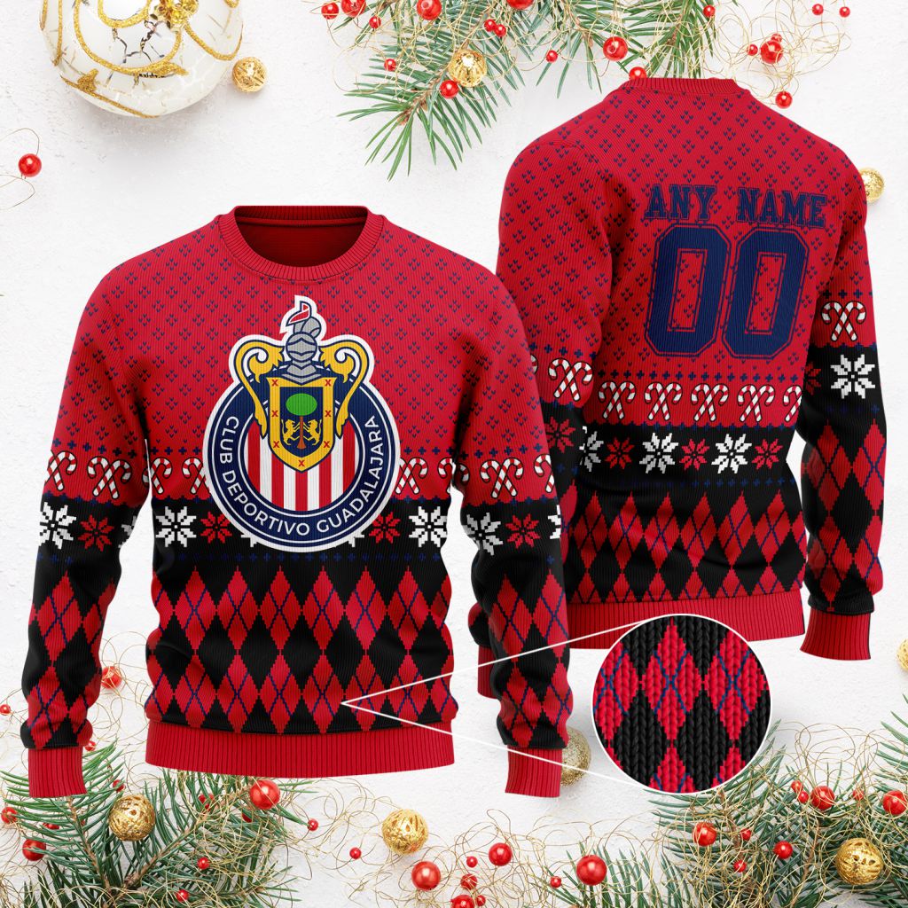LIGA-MX-Chivas-Guadalajara-Special-Christmas-Ugly-Sweater-1