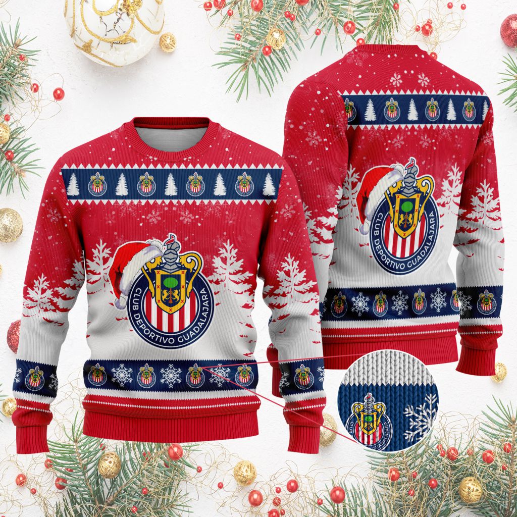 LIGA-MX-Chivas-Guadalajara-Special-Christmas-Ugly-Sweater-1