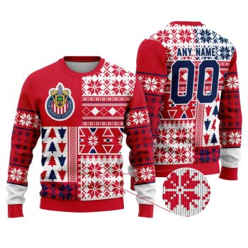 LIGA MX Chivas Guadalajara Special Christmas Ugly Sweater