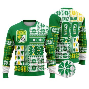 LIGA MX Club Leon Special Christmas Ugly Sweater