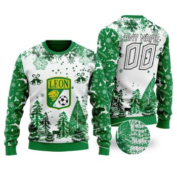 LIGA MX Club Leon Special Christmas Ugly Sweater