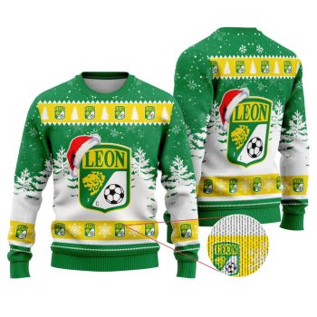 LIGA MX Club Leon Special Christmas Ugly Sweater