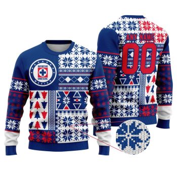 LIGA MX Cruz Azul Special Christmas Ugly Sweater