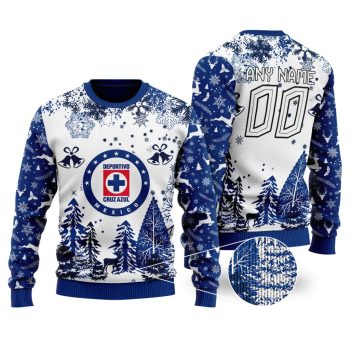 LIGA MX Cruz Azul Special Christmas Ugly Sweater