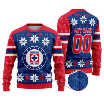 LIGA MX Cruz Azul Special Christmas Ugly Sweater