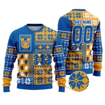 LIGA MX Tigres UANL Special Christmas Ugly Sweater