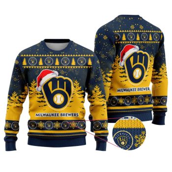 MLB Milwaukee Brewers Special Christmas Ugly Sweater