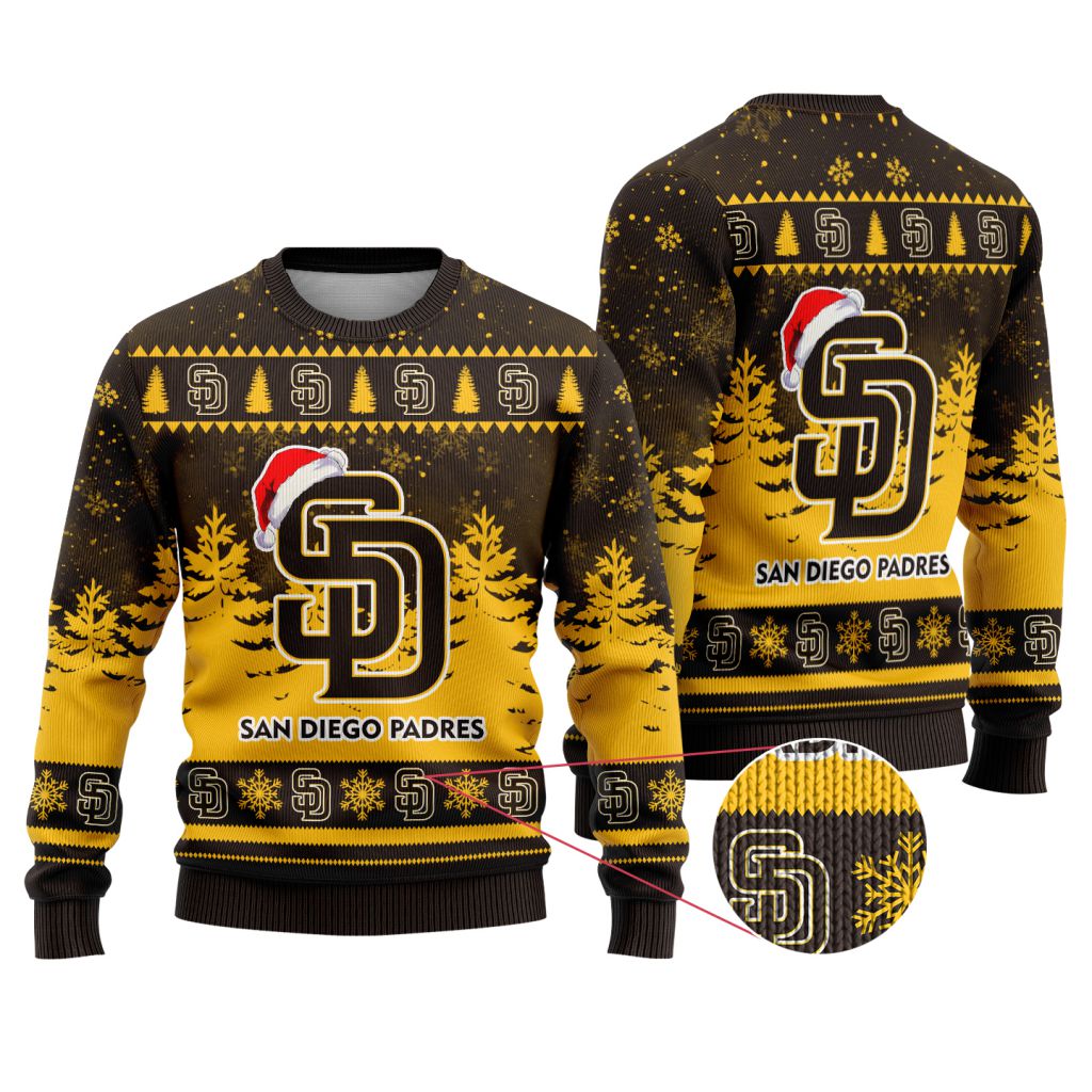 MLB-San-Diego-Padres-Special-Christmas-Ugly-Sweater MLB San Diego Padres Special Christmas Ugly Sweater