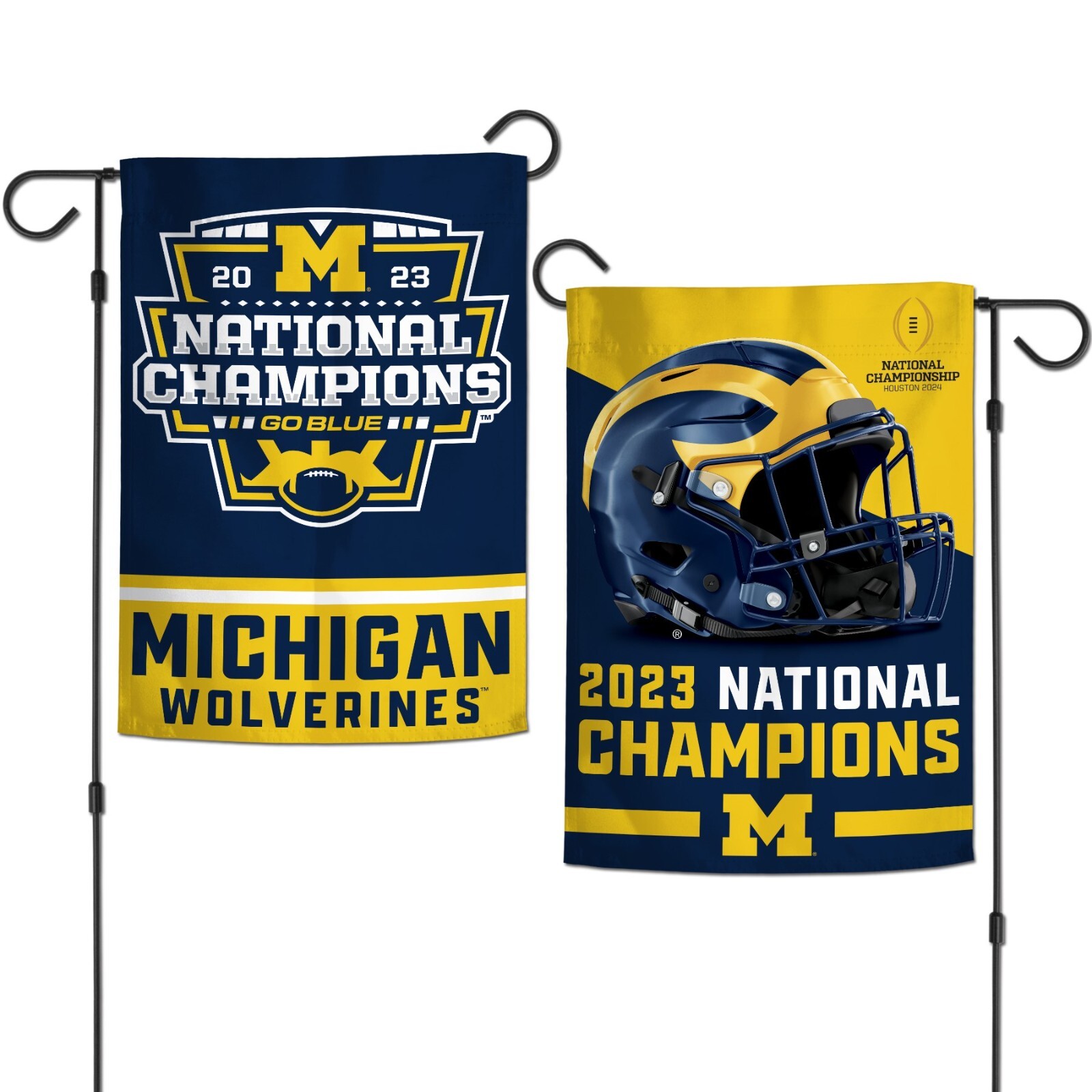 Michigan-Wolverines-2023-National-Champs-2-Sided-Garden-Flag-Yard-Banner Michigan Wolverines 2023 National Champs 2 Sided Garden Flag Yard Banner