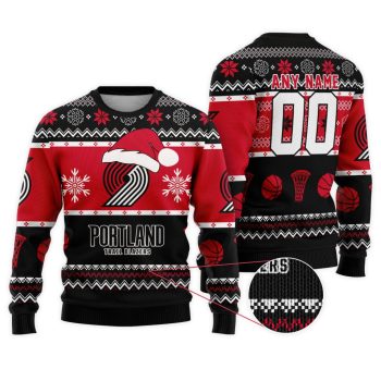 NBA Portland Trail Blazers SpecialChristmas Ugly Sweater
