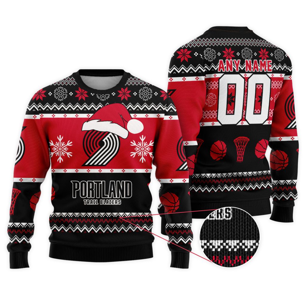 NBA-Portland-Trail-Blazers-SpecialChristmas-Ugly-Sweater NBA Portland Trail Blazers SpecialChristmas Ugly Sweater