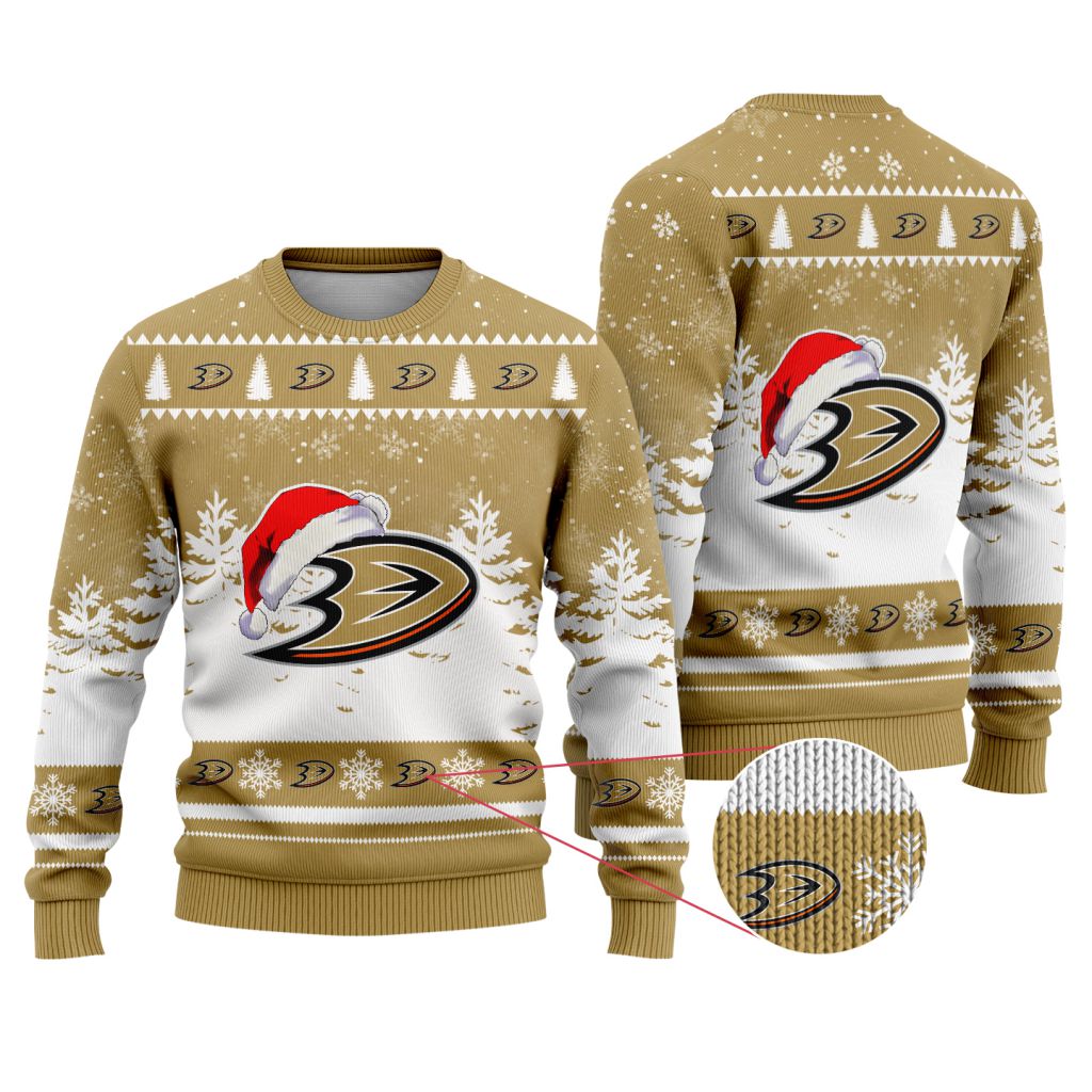 NHL-Anaheim-Ducks-Special-Christmas-Ugly-Sweater NHL Anaheim Ducks Special Christmas Ugly Sweater