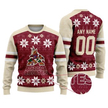 NHL Arizona Coyotes Special Ugly Sweater For Christmas
