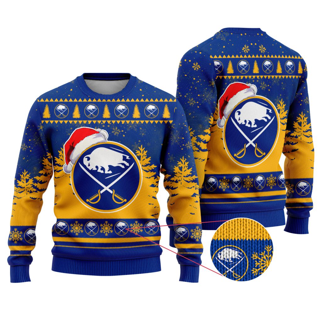 NHL-Buffalo-Sabres-Special-Christmas-Ugly-Sweater NHL Buffalo Sabres Special Christmas Ugly Sweater