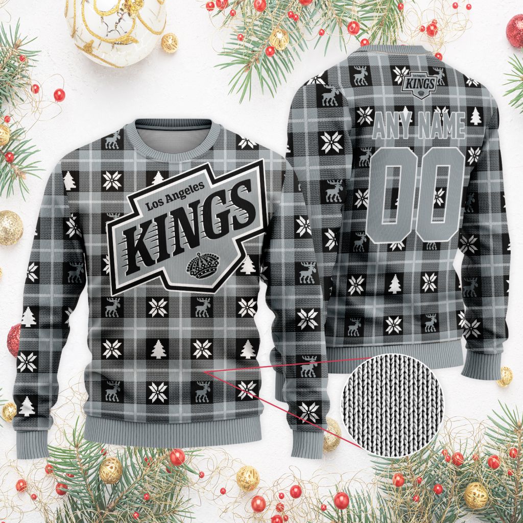 NHL-Los-Angeles-Kings-Personalized-Ugly-Sweater-For-Christmas-1