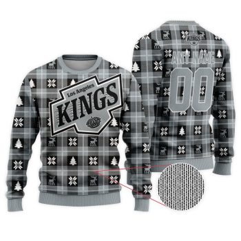 NHL Los Angeles Kings Personalized Ugly Sweater For Christmas