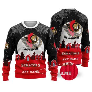 NHL Ottawa Senators Special Christmas Ugly Sweater