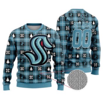 NHL Seattle Kraken Personalized Ugly Sweater For Christmas