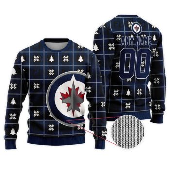NHL Winnipeg Jets Personalized Ugly Sweater For Christmas