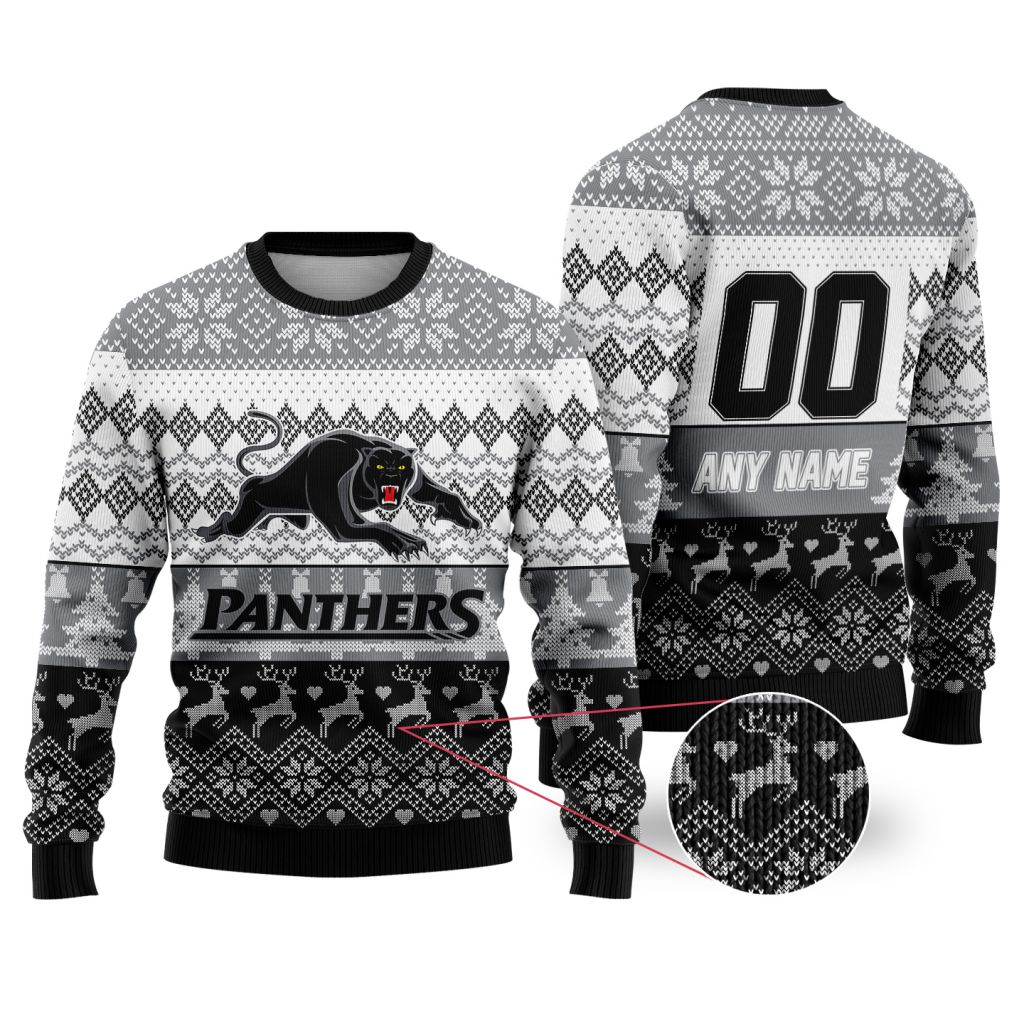 NRL-Penrith-Panthers-Special-Ugly-Christmas-Sweater NRL Penrith Panthers Special Ugly Christmas Sweater