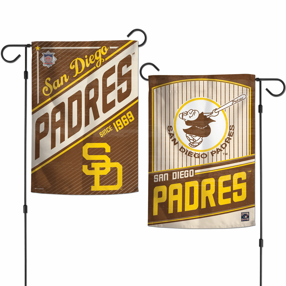 San-Diego-Padres-Cooperstown-Style-2-Sided-Garden-Flag-Yard-Banner San Diego Padres Cooperstown Style 2 Sided Garden Flag Yard Banner