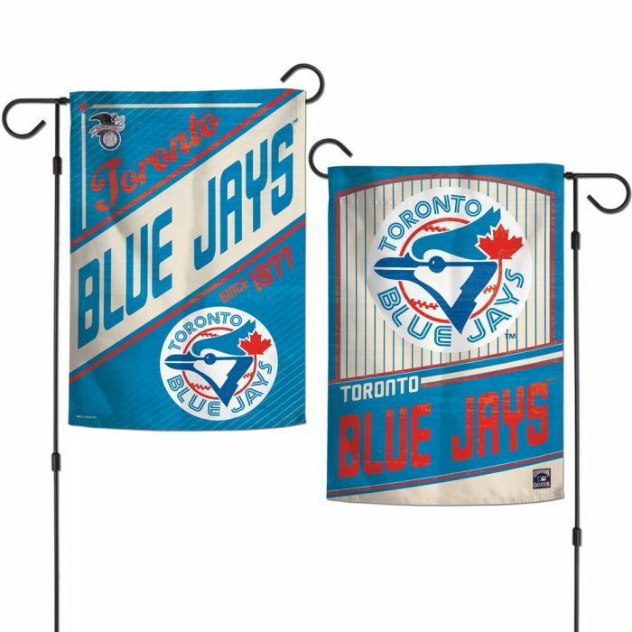Toronto-Blue-Jays-Cooperstown-Style-2-Sided-Garden-Flag-Yard-Banner Toronto Blue Jays Cooperstown Style 2 Sided Garden Flag Yard Banner