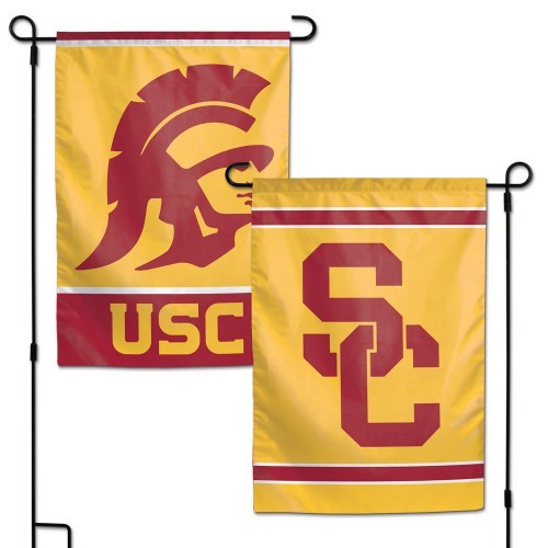 Usc-Trojans-2-Sided-Garden-Flag-Yard-Banner-Outdoor Usc Trojans 2 Sided Garden Flag Yard Banner Outdoor