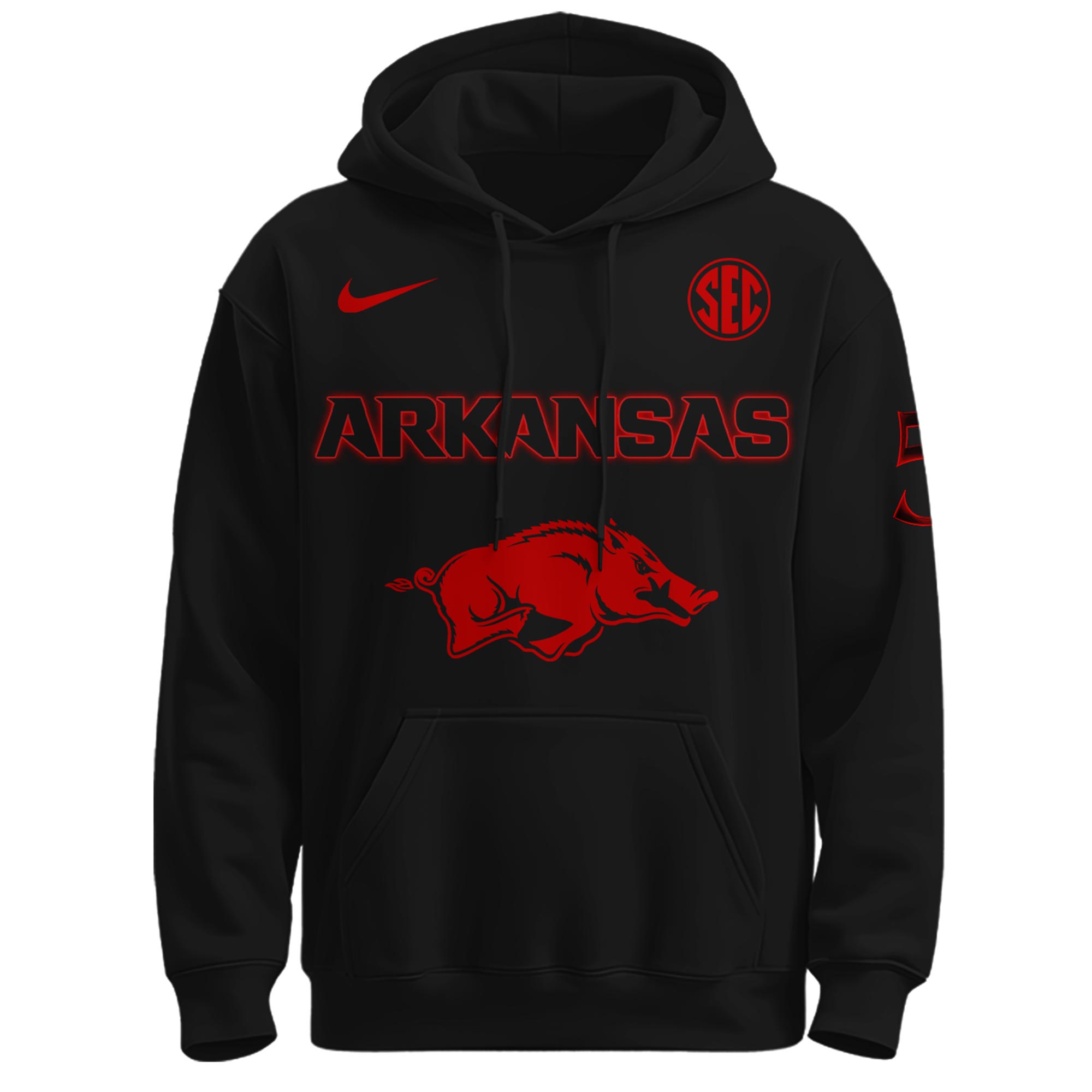 Arkansas-Razorbacks-Stranger-Things-Unisex-Performance-Hoodie-NDT1065-1
