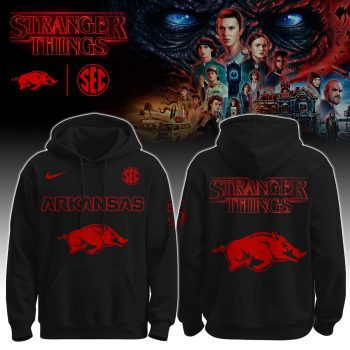 Arkansas Razorbacks - Stranger Things Unisex Performance Hoodie NDT1065