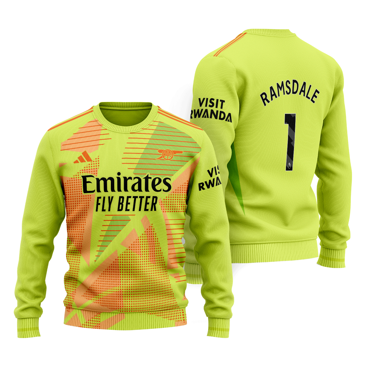 Arsenal-Home-Wool-Sweater-2425-Season-SCC1289 Arsenal Home Wool Sweater 24/25 Season SCC1289