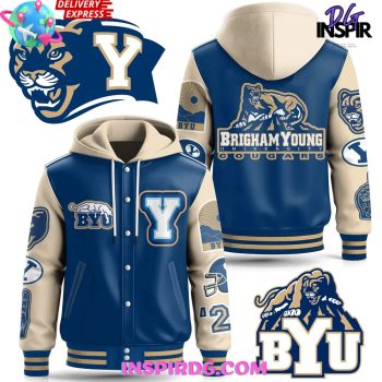 BYU Cougars Limited Hooded Baseball Jacket Varsity Jacket CHB1055
