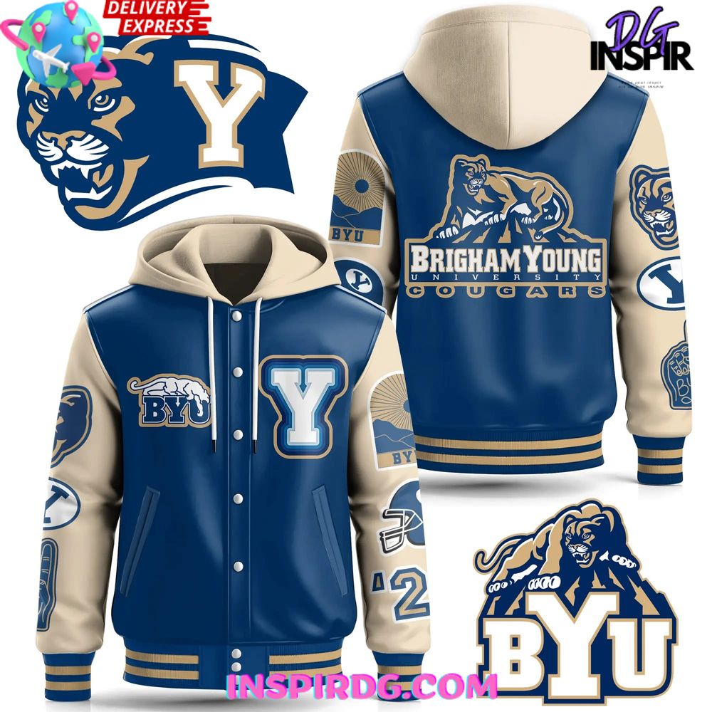 BYU-Cougars-Limited-Hooded-Baseball-Jacket-Varsity-Jacket-CHB1055 BYU Cougars Limited Hooded Baseball Jacket Varsity Jacket CHB1055