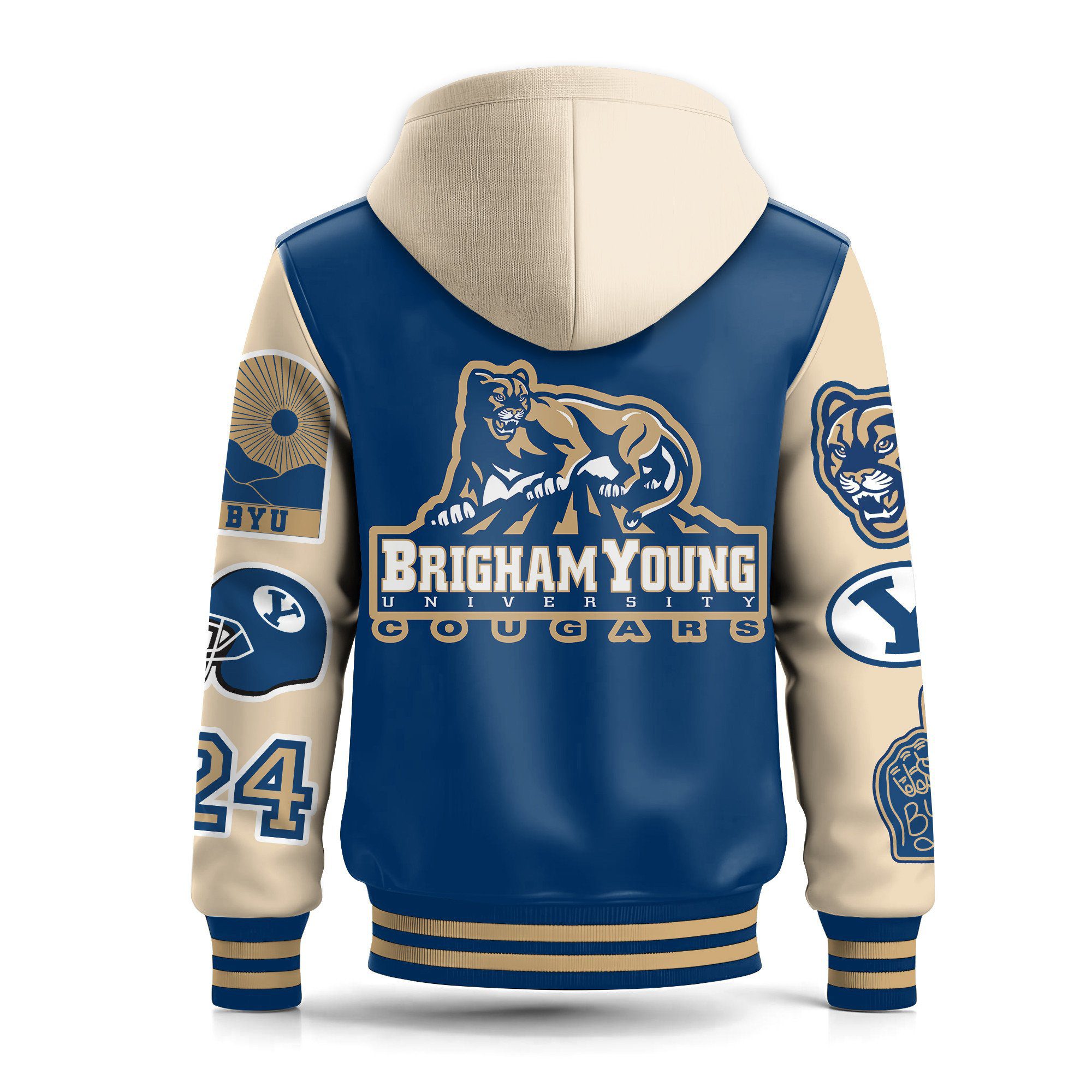 BYU-Cougars-Special-Hooded-Baseball-Jacket-Varsity-Jacket-CHB1287-2