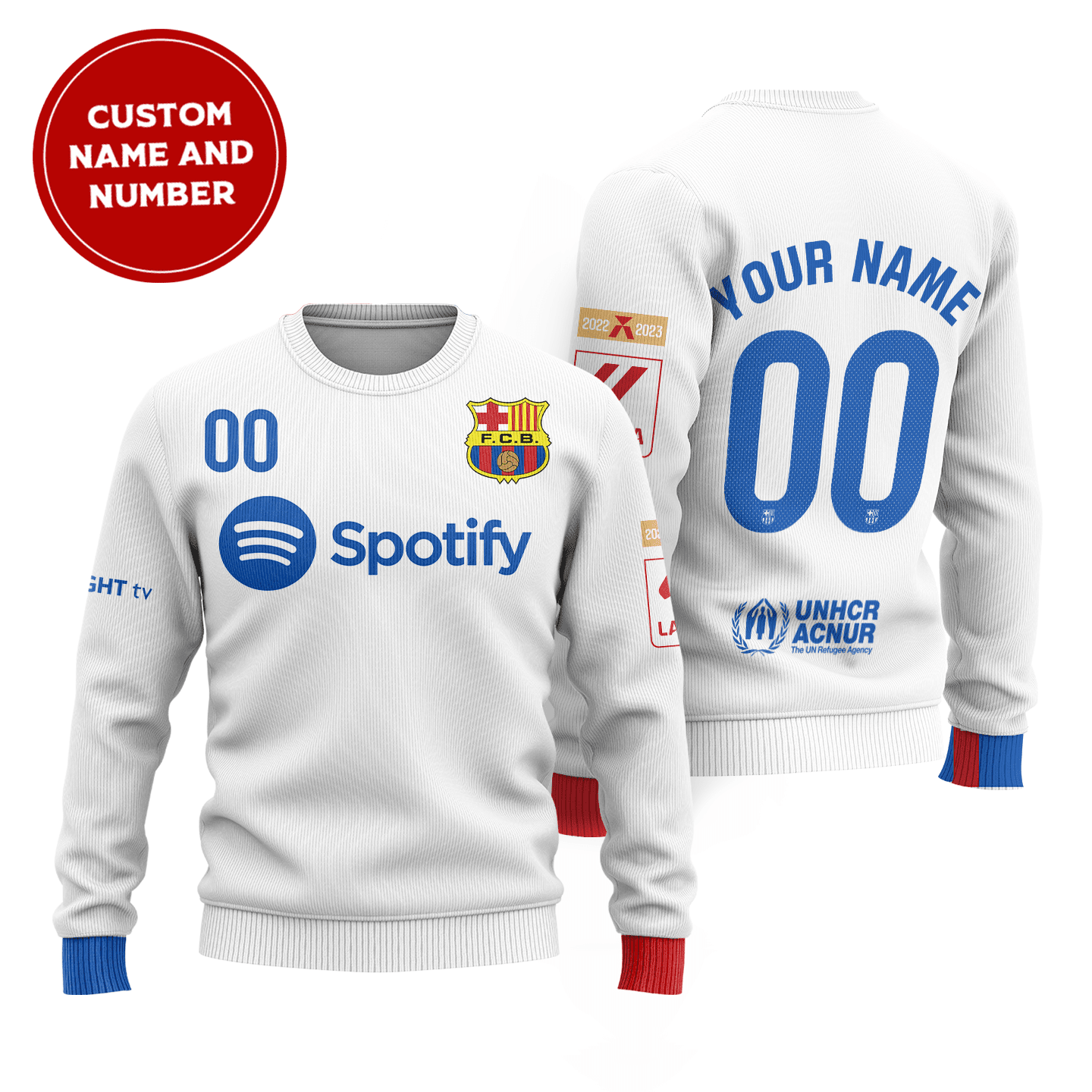 Barcelona-Away-Wool-Sweater-2324-Season-SCC1346 Barcelona Away Wool Sweater 23/24 Season SCC1346