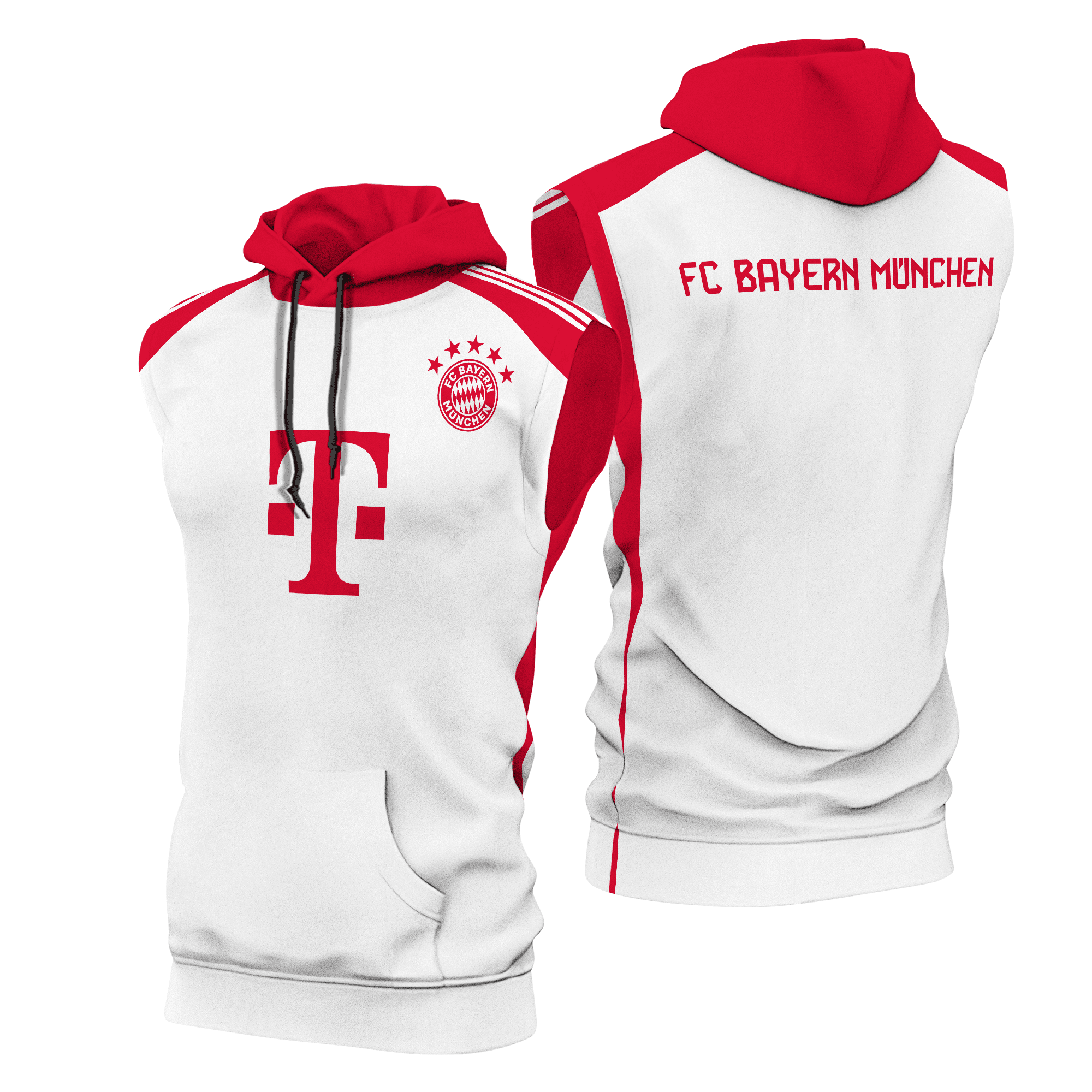 Bayern-Munich-Sleeveless-Hoodie-SCC1519 Bayern Munich Sleeveless Hoodie SCC1519