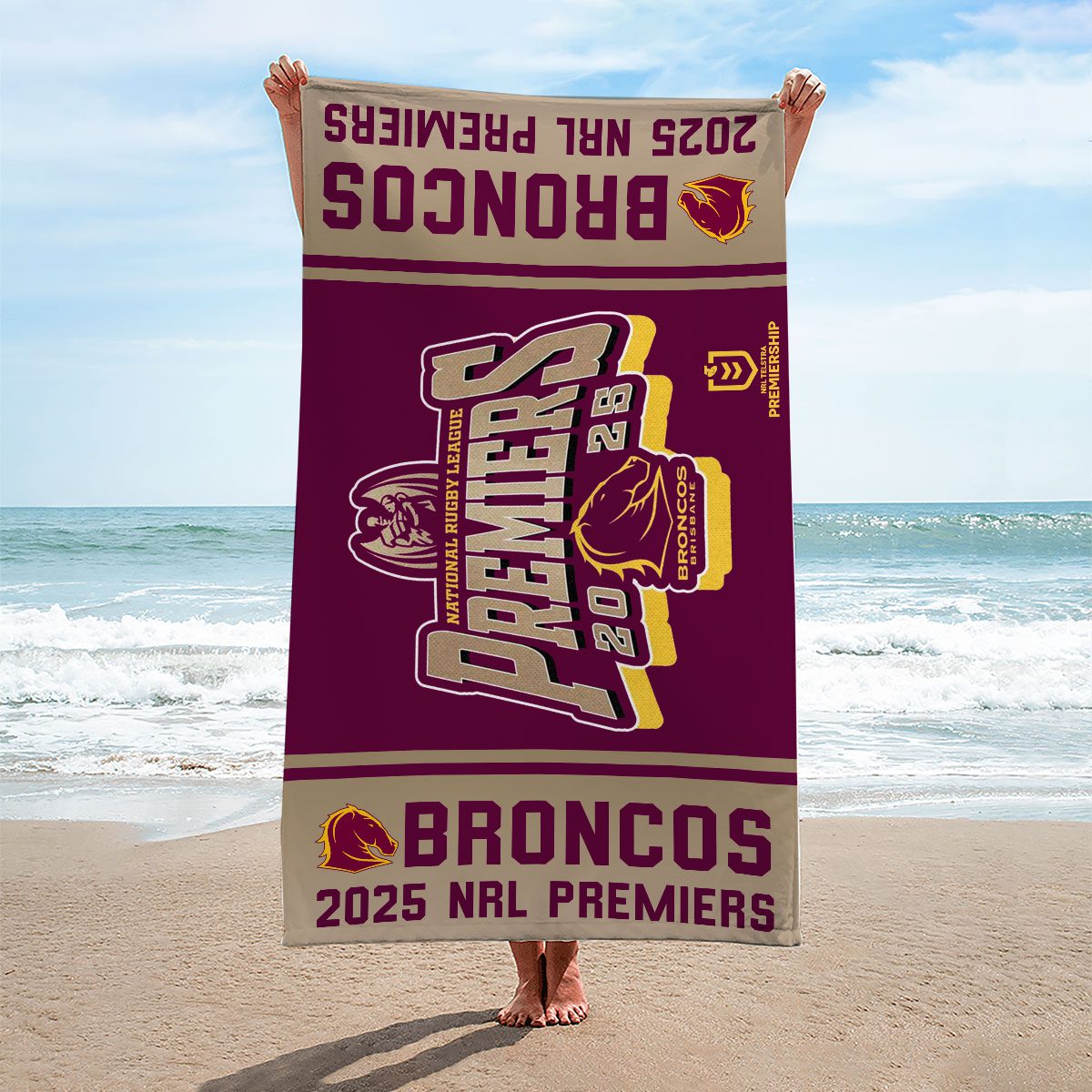 Brisbane-Broncos-2025-Premiers-Rectangle-Beach-Towel-TWG1052-2