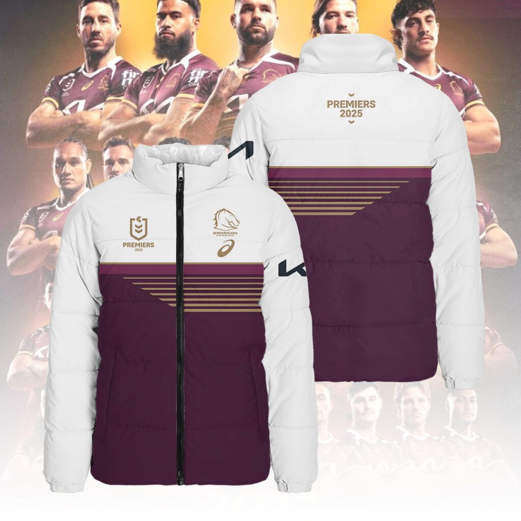 Brisbane-Broncos-2025-Premiership-3D-Stand-Collar-Puffer-Jacket Brisbane Broncos 2025 Premiership 3D Stand Collar Puffer Jacket