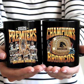 Brisbane Broncos Ceramic Mug NDT1294