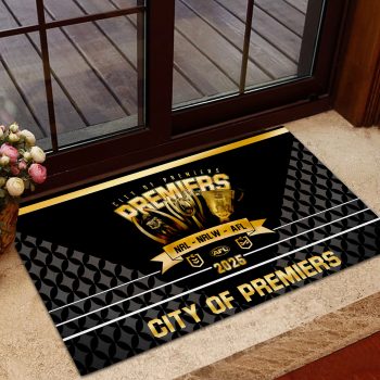 Brisbane Broncos x Brisbane Lions Doormat DMM1037