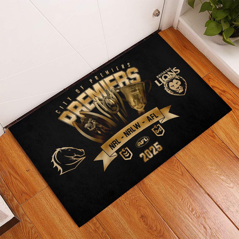 Brisbane-Broncos-x-Brisbane-Lions-Premiers-2025-Premiers-Doormat-DMM1027-2