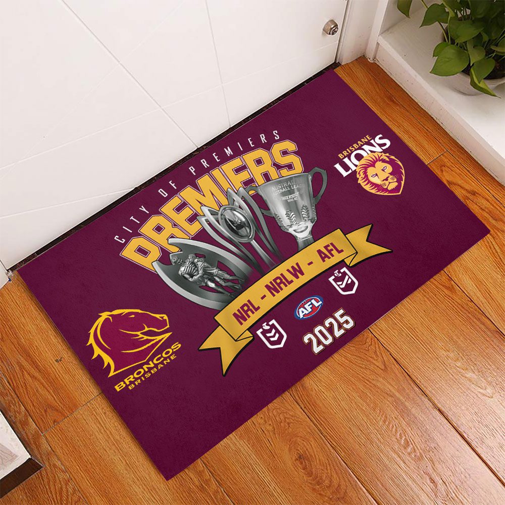 Brisbane-Broncos-x-Brisbane-Lions-Premiers-2025-Premiers-Doormat-DMM1028-2