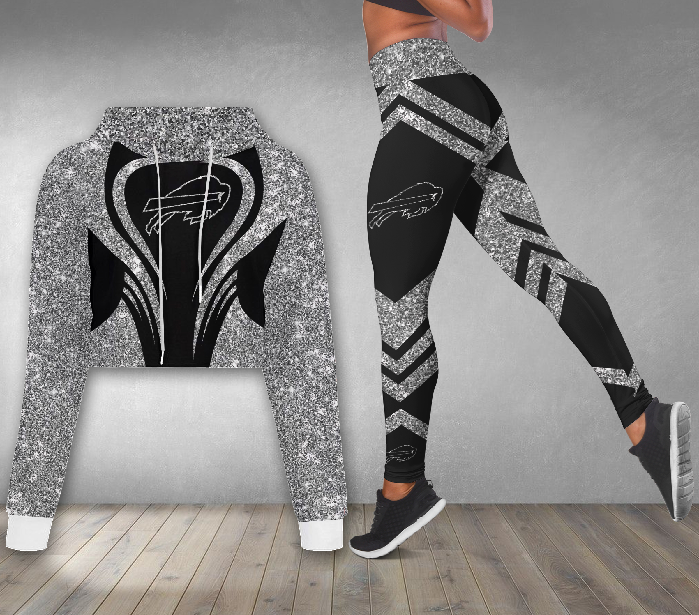 Buffalo-Bills-Combo-Croptop-Hoodie-And-Leggings-CHL1001 Buffalo Bills Combo Croptop Hoodie And Leggings CHL1001