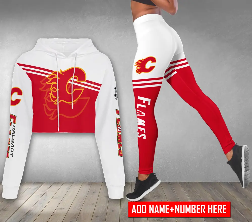 Calgary-Flames-Personalized-Combo-Croptop-Hoodie-And-Leggings-CHL1165 Calgary Flames Personalized Combo Croptop Hoodie And Leggings CHL1165