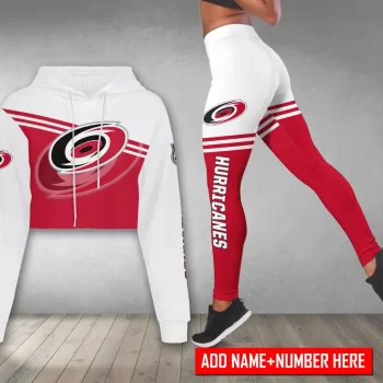 Carolina Hurricanes Personalized Combo Croptop Hoodie And Leggings CHL1198